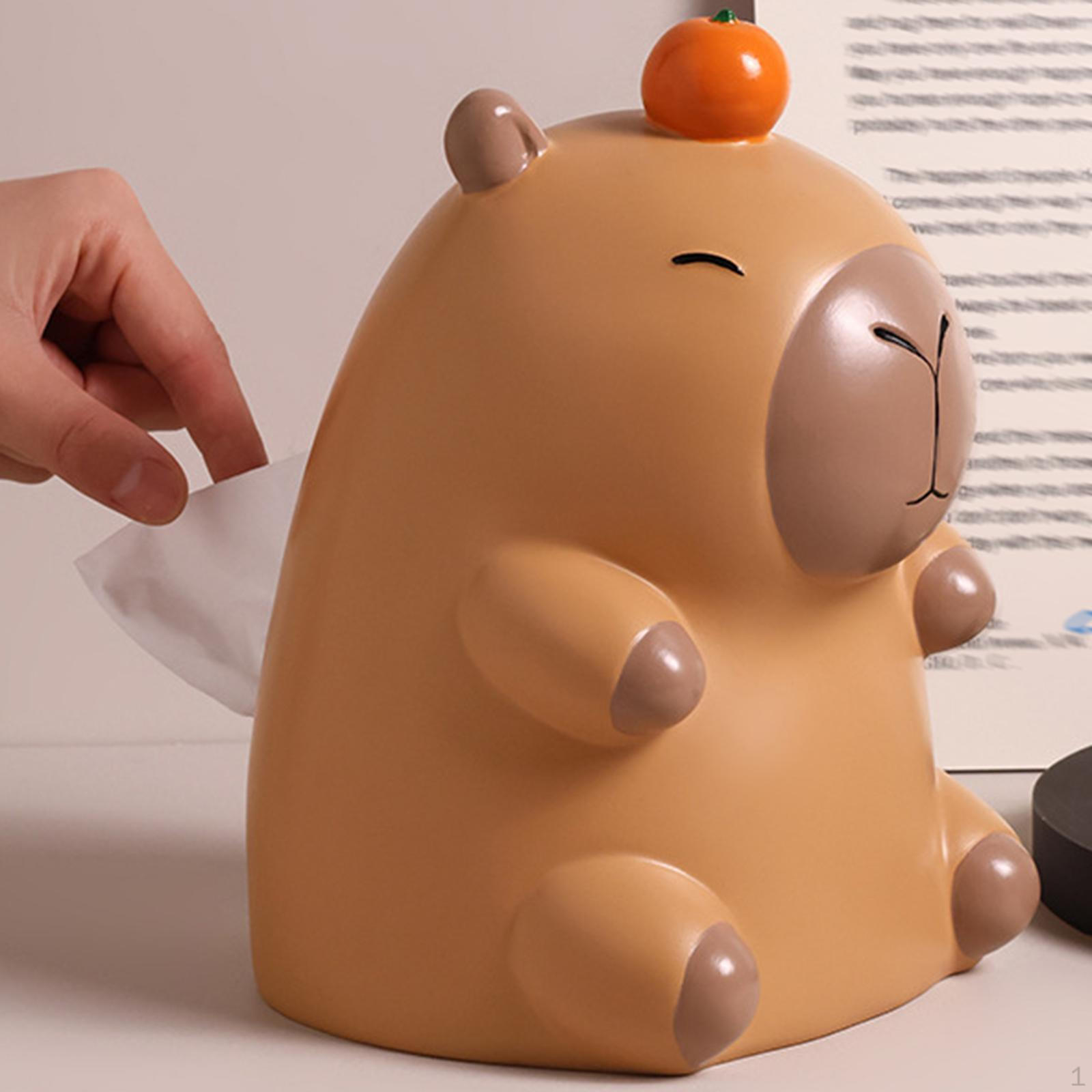 Коробка для салфеток Capybara, симпатичный держатель для домашнего прикроватного столика